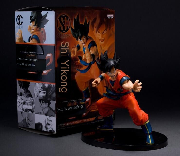 Dragon Ball Youth Goku Figure - Wolf Clan Anime Boxed