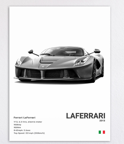 Home Porsche Poster Decoration Art (One Piece)
