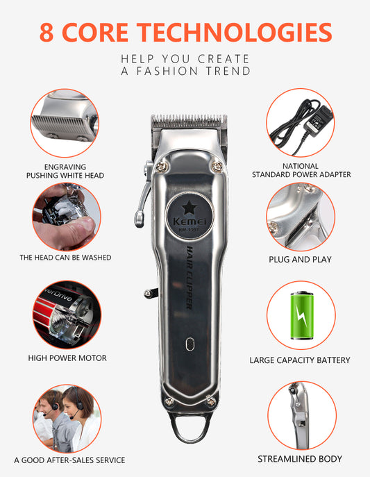 Kemei Cordless Hair Clipper