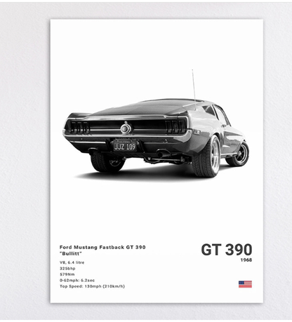 Home Porsche Poster Decoration Art (One Piece)