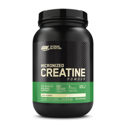 Optimum Nutrition Micronized Creatine Monohydrate Powder Unflavored 400 Servings 2000 Grams (Packaging May Vary)