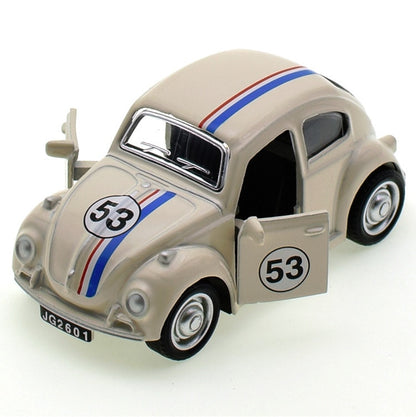 Toy Car Model Cake Decoration - Beetle Alloy Model