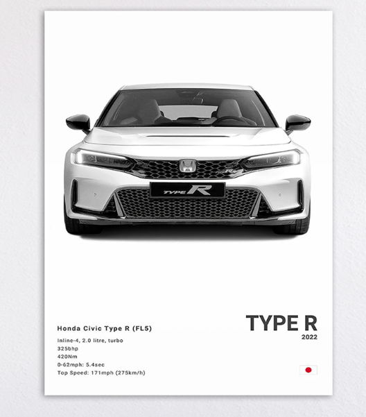 Home Porsche Poster Decoration Art (One Piece)