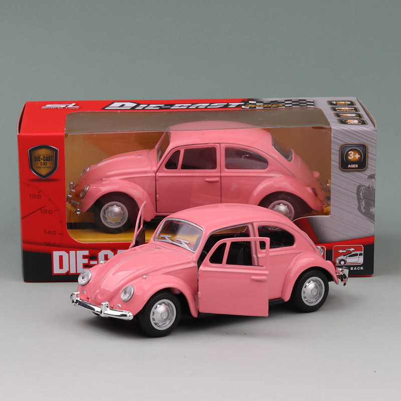 Boxed Volkswagen Beetle Diecast Model Car Decoration