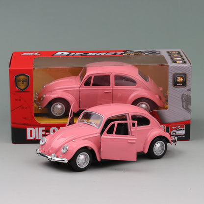 Boxed Volkswagen Beetle Diecast Model Car Decoration