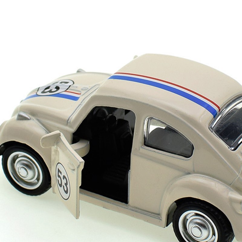 Toy Car Model Cake Decoration - Beetle Alloy Model