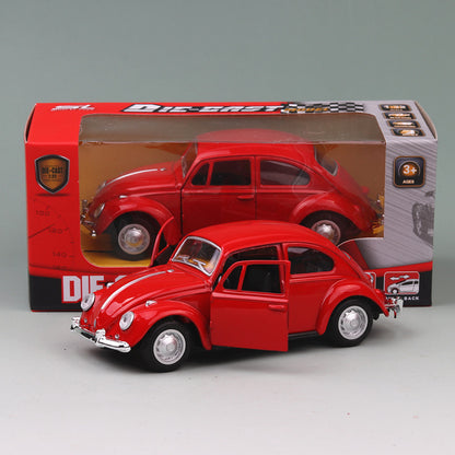 Boxed Volkswagen Beetle Diecast Model Car Decoration