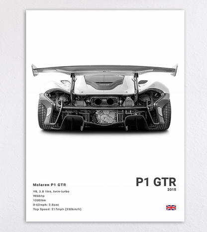 Home Porsche Poster Decoration Art (One Piece)