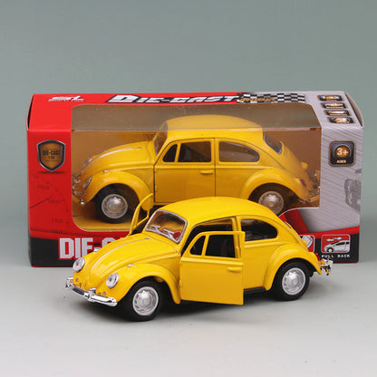 Boxed Volkswagen Beetle Diecast Model Car Decoration