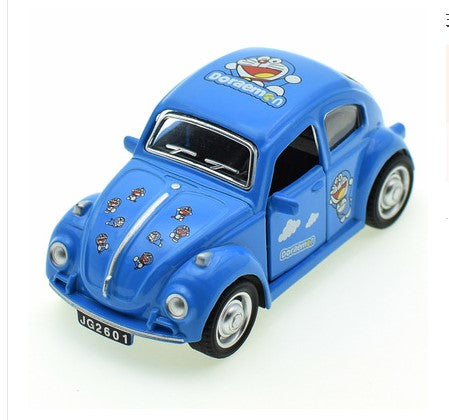 Toy Car Model Cake Decoration - Beetle Alloy Model