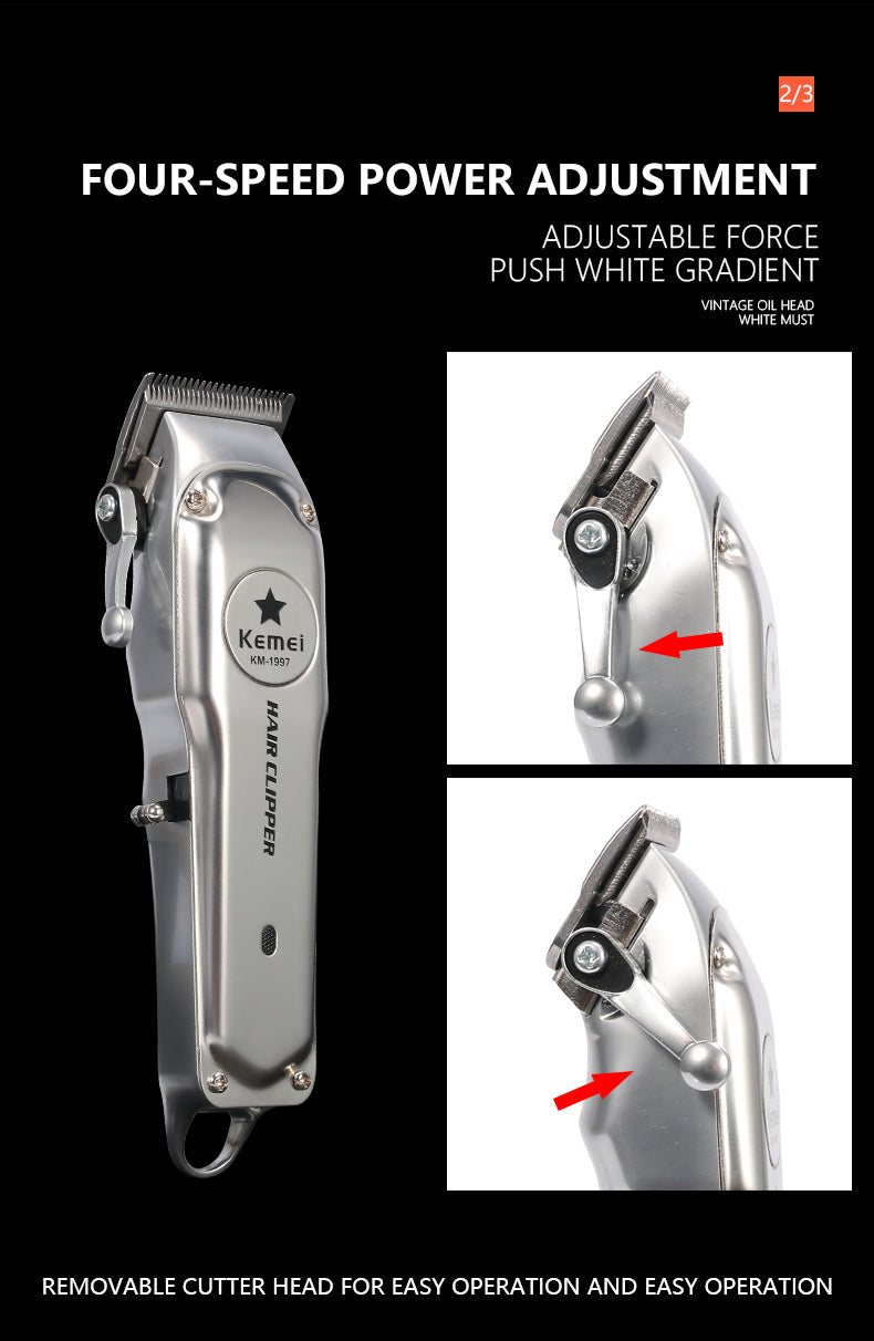 Kemei Cordless Hair Clipper