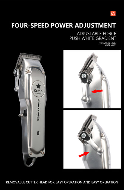 Kemei Cordless Hair Clipper
