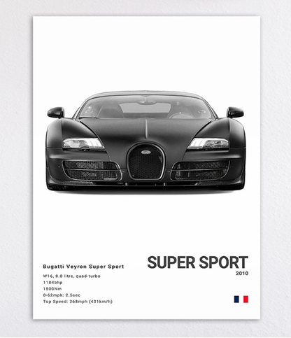 Home Porsche Poster Decoration Art (One Piece)