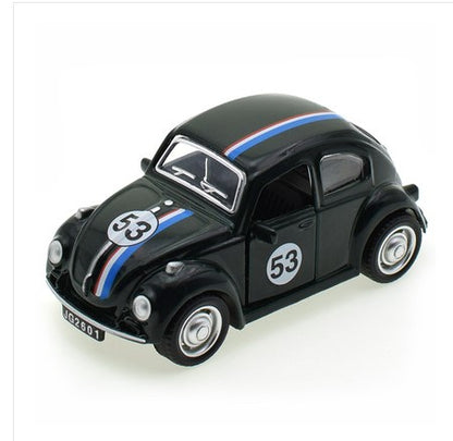 Toy Car Model Cake Decoration - Beetle Alloy Model