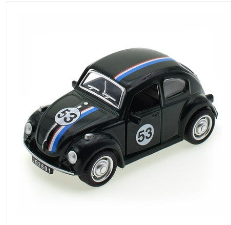 Toy Car Model Cake Decoration - Beetle Alloy Model
