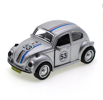 Toy Car Model Cake Decoration - Beetle Alloy Model