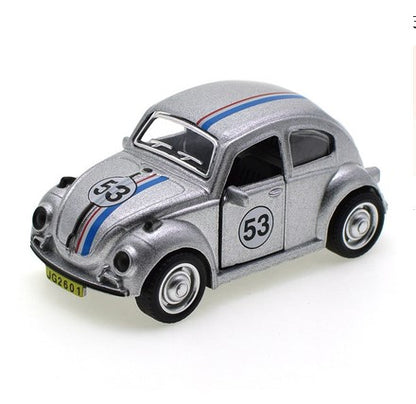 Toy Car Model Cake Decoration - Beetle Alloy Model